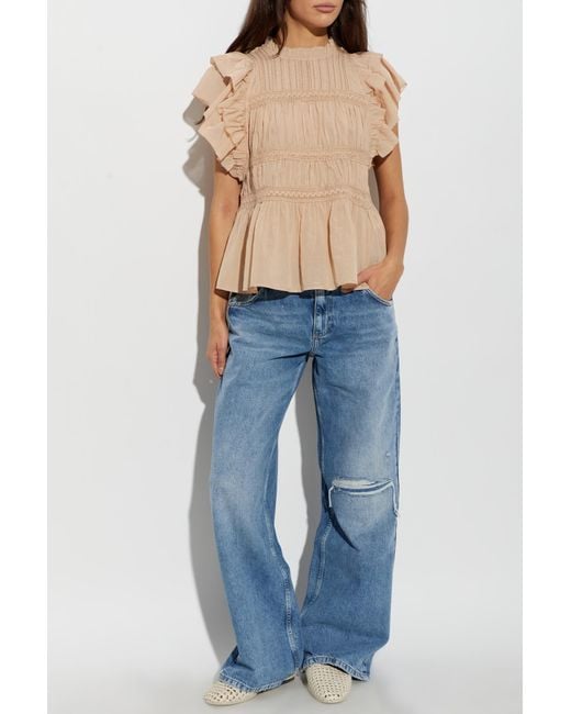AllSaints Natural Top "Harriet"