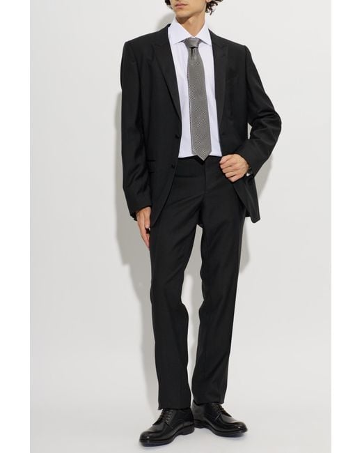 Brioni White Classic Shirt for men