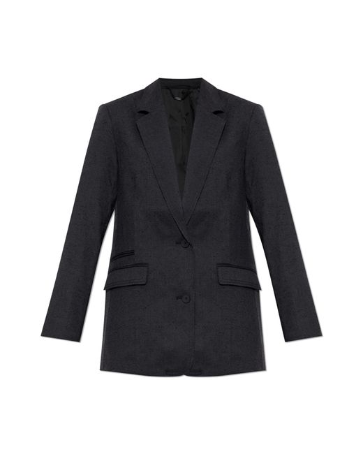 AllSaints Black Essie Blazer