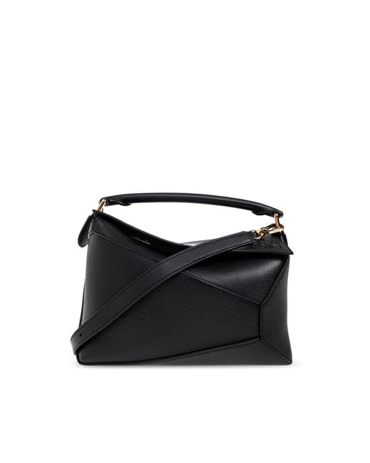 Loewe Black Handbag 'Puzzle Small'