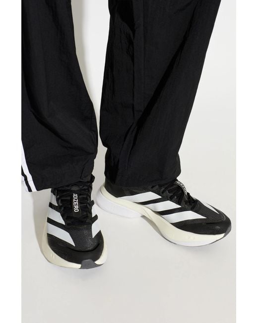 Adidas Originals Black Sports Shoes 'Adizero Boston 13' for men
