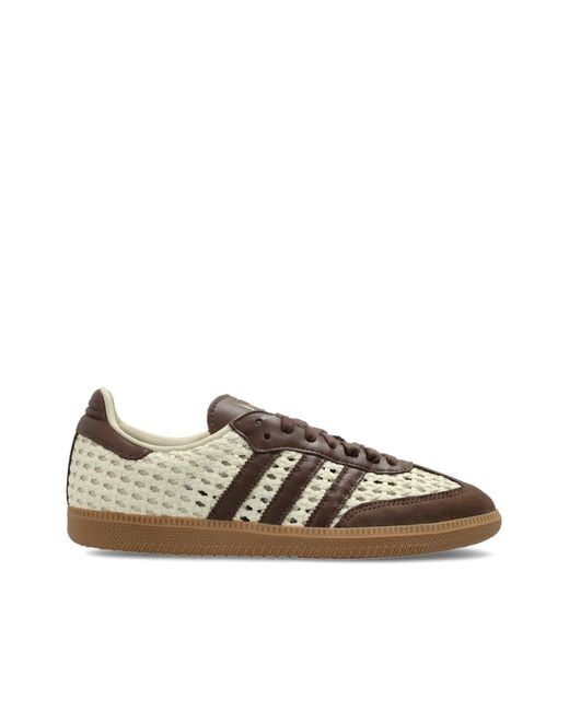 Adidas Originals Brown 'Samba Og' Sports Shoes