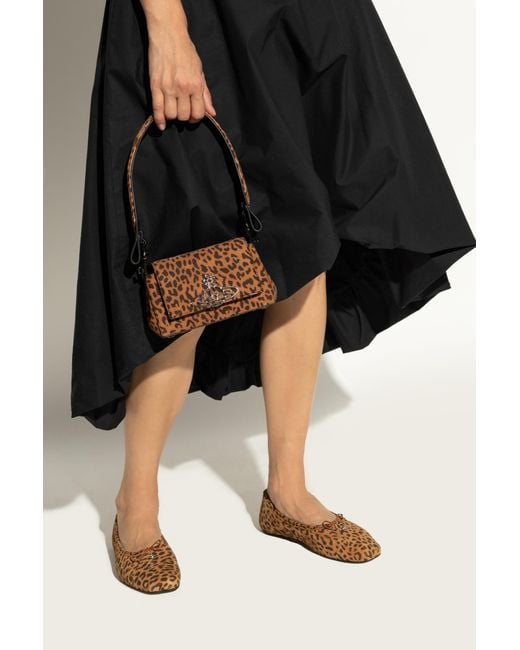 Vivienne Westwood Brown Handbag 'Hazel Small'