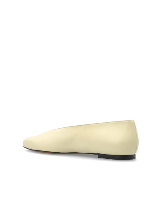Neous White Ballet Flats 'Beid'
