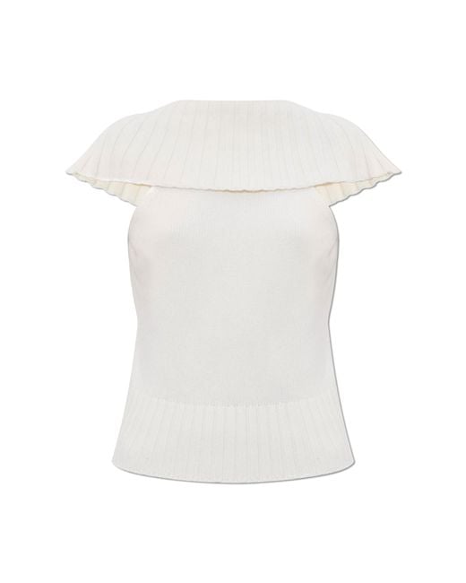 Cult Gaia White Top 'Chen'