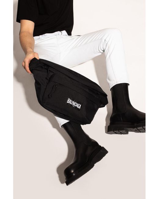 balenciaga belt bag black