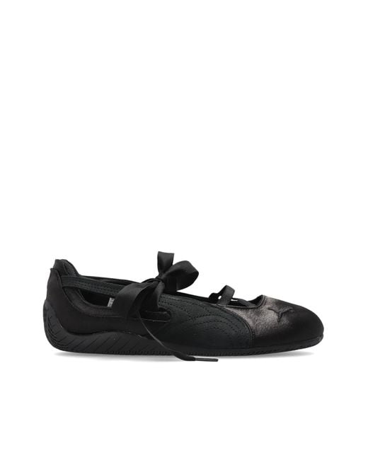 PUMA Black "Speedcat" Ballerinas