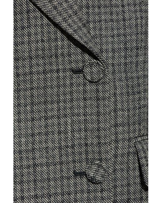 Acne Gray Wool Blazer