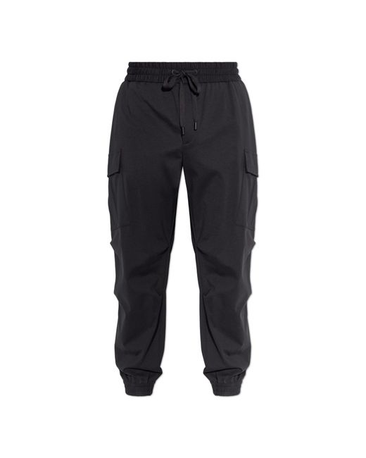 Dolce & Gabbana Blue Cargo Trousers for men