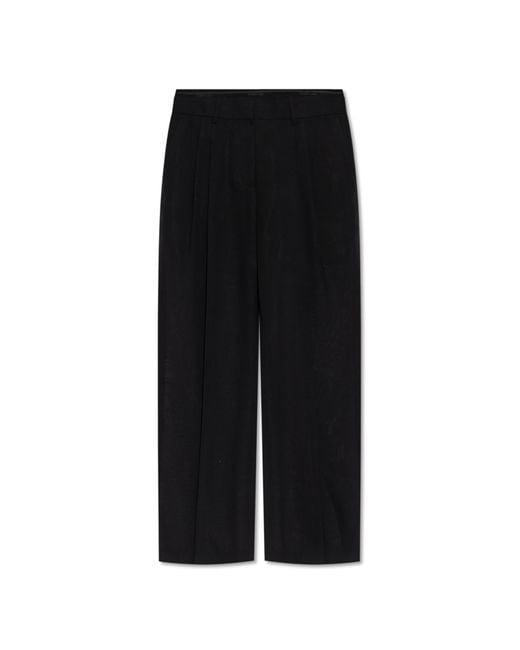 Helmut Lang Black Transparent Trousers