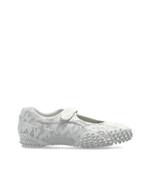PUMA Gray 'Mostro Fey' Sports Shoes