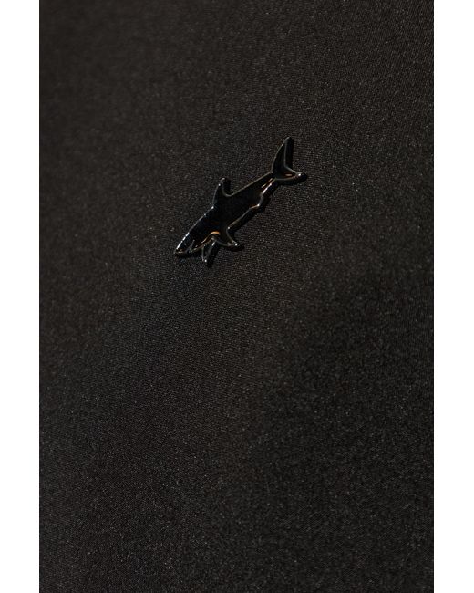 Paul & Shark Black Jacket With Logo for men
