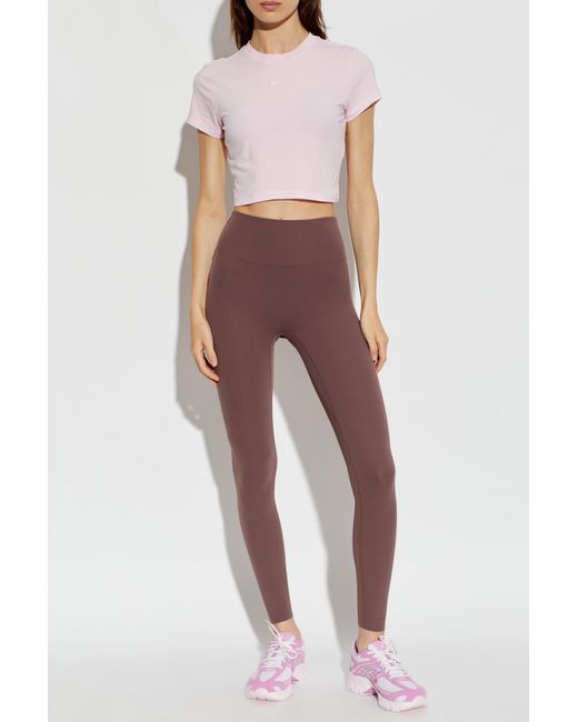 Nike Pink T-Shirt With Logo