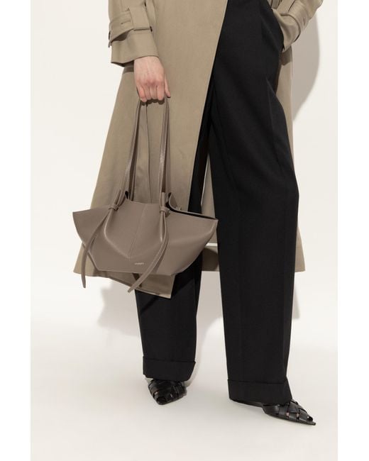 Yuzefi Gray "Mochi" Shopper Bag