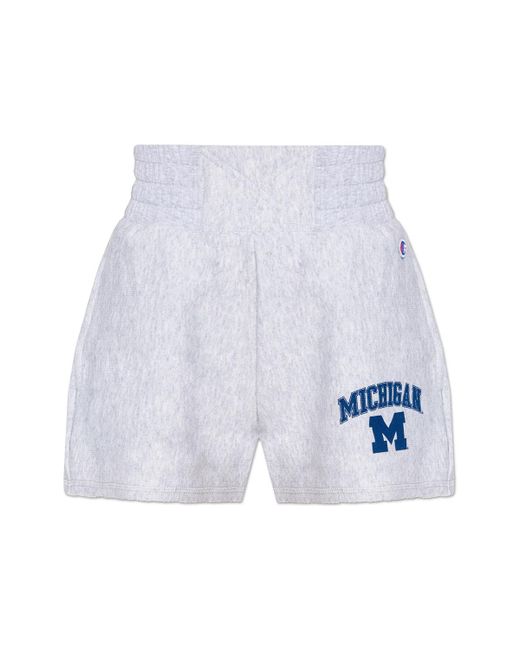 Champion Cotton Shorts With Logo in 