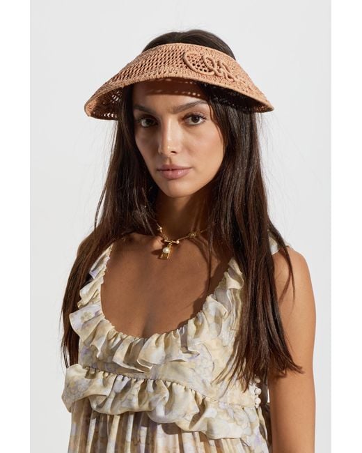 Chloé Natural Straw Canopy