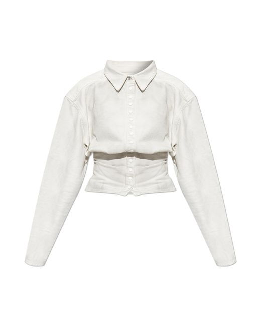 DIESEL White Shirt 'De-Plazy-Fsj1'
