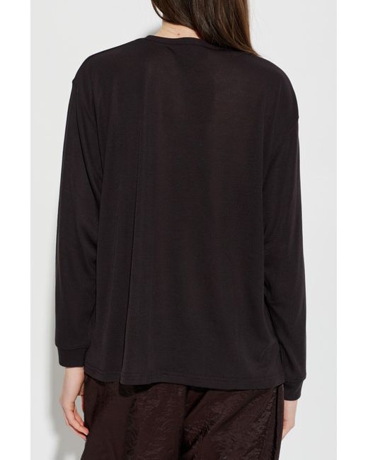 Studio Nicholson Black Top "Rutas"