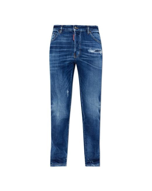 DSquared² Blue 'Teddy' Jeans for men