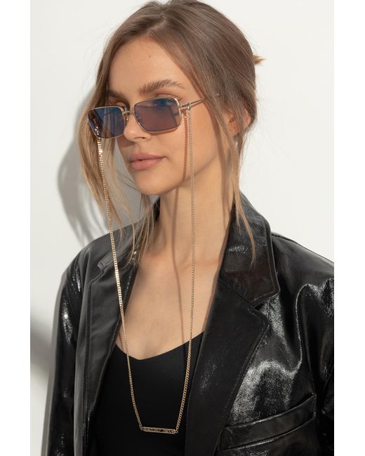 Marc Jacobs Metallic Sunglasses