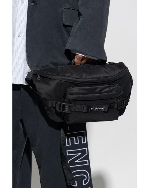 Balenciaga Black ‘Army’ Belt Bag for men