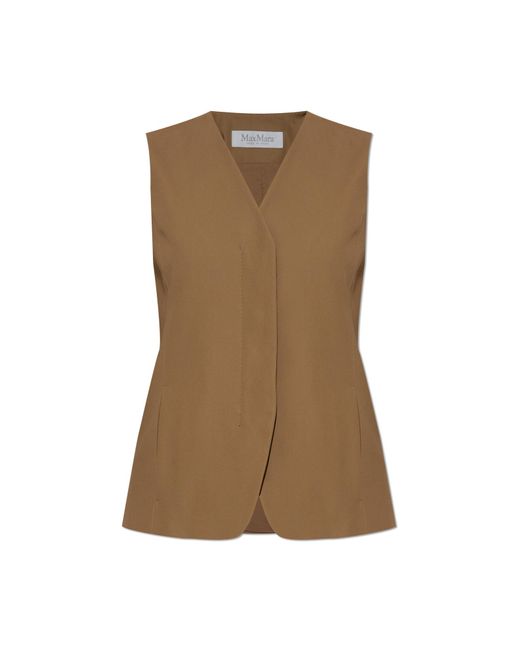 Max Mara Natural Vest "Reno"