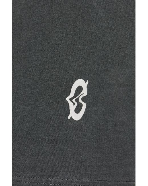 Samsøe & Samsøe Gray T-Shirt 'Saswirl' for men