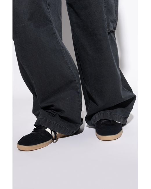 Adidas Originals Black Sports Shoes Samba Og for men