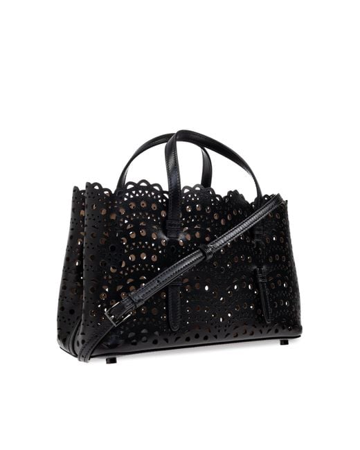 Alaïa Black Handbag "Mina 25"