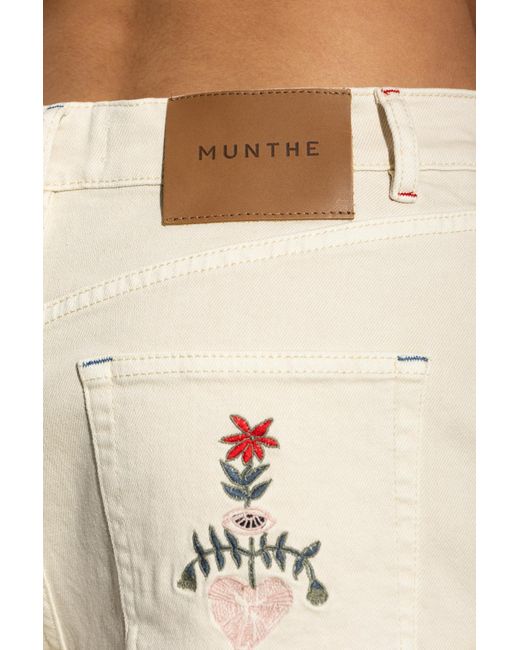 Munthe Natural "Breyla" Shorts
