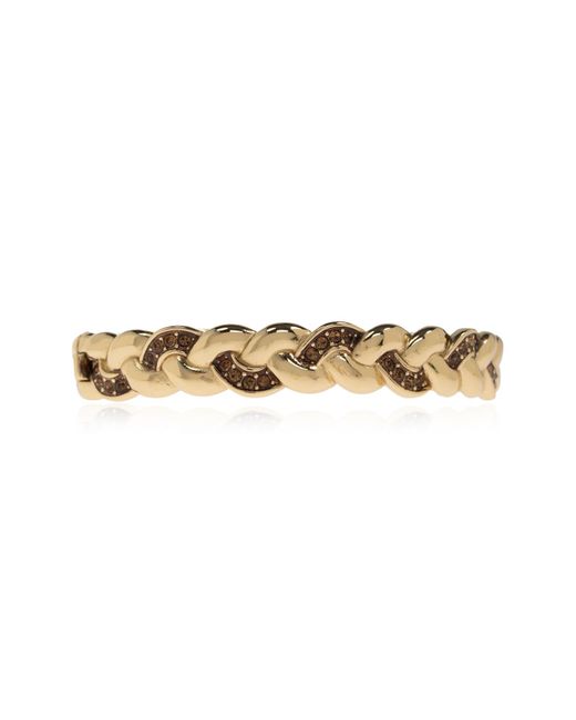 COACH Metallic Brass Bracelet