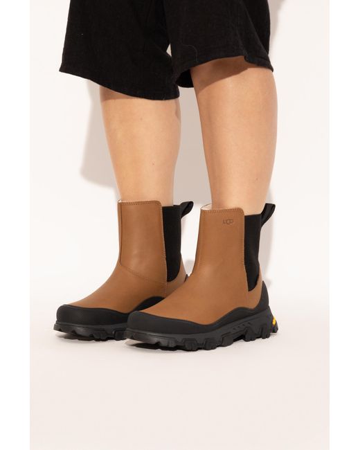 Ugg Black 'Metrotrek' Ankle Boots