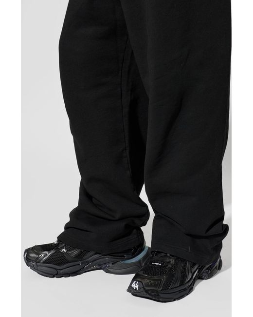 Balenciaga Black “Runner” Sports Shoes for men