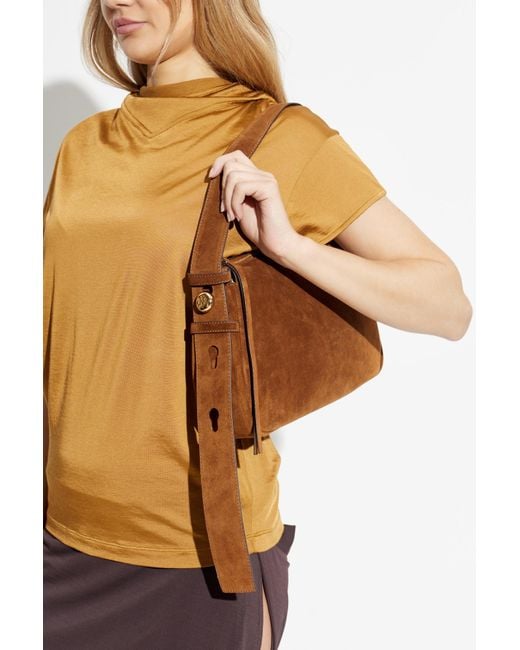 Tory Burch Brown Shoulder Bag 'Romy'