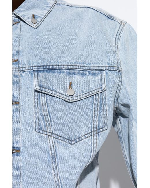 Entire studios Blue Denim Jacket for men