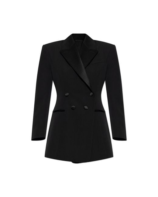 Givenchy Black Tailored Double-Breasted Blazer