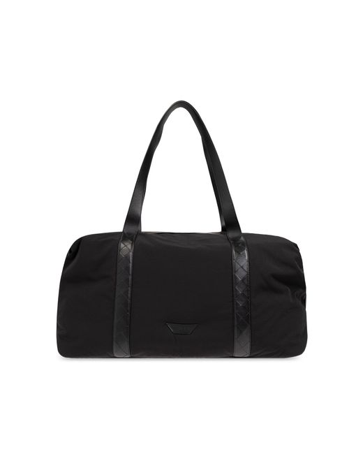 Bottega Veneta Black 'crossroad Medium' Travel Bag, for men