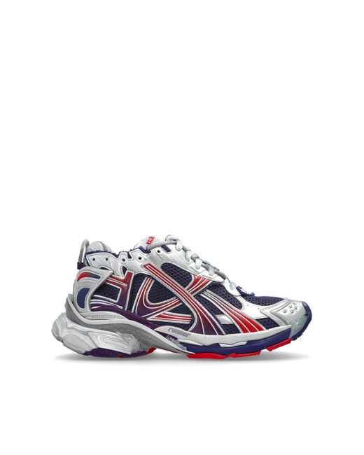 Balenciaga White Sports Shoes Runner for men