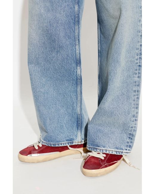 Golden Goose Deluxe Brand Red 'Super-Star Skate' Sports Shoes for men