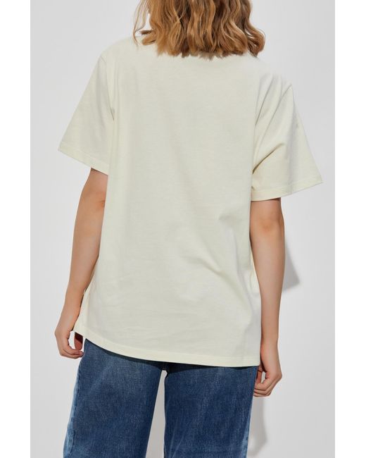 Stella McCartney White T-Shirt With Logo
