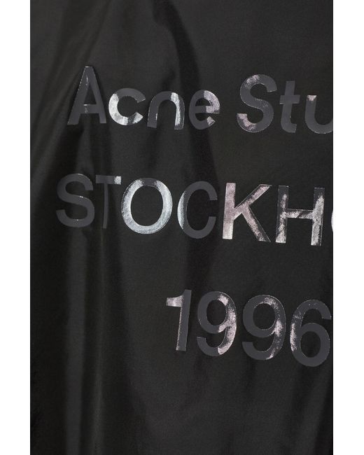 Acne Black 'Bomber' Jacket for men