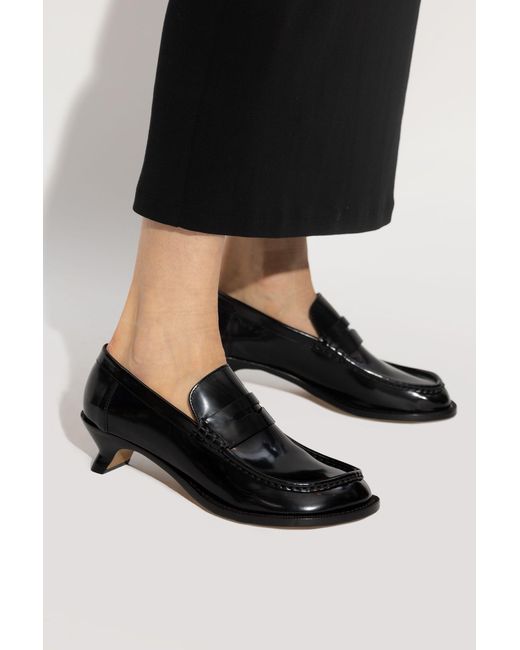 loafer pumps black
