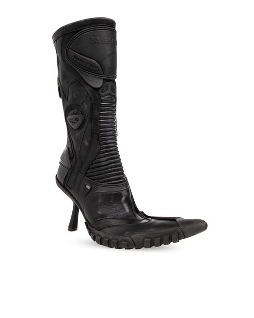 Balenciaga Black Heeled Ankle Boots,