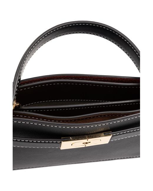 Tory Burch Gray Handbag Petitie Lee Radziwill