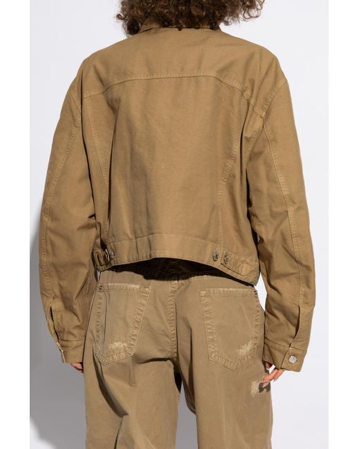 DSquared² Natural Jacket With Pockets