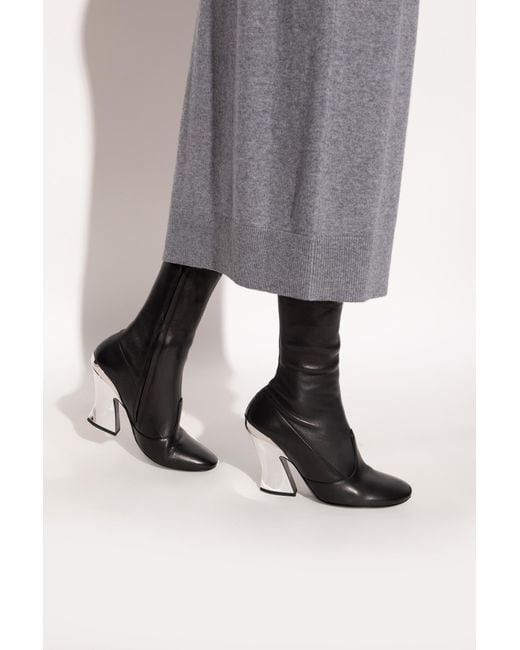 Givenchy Black Heeled Ankle Boots