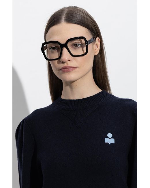 Isabel Marant Black Corrective Glasses