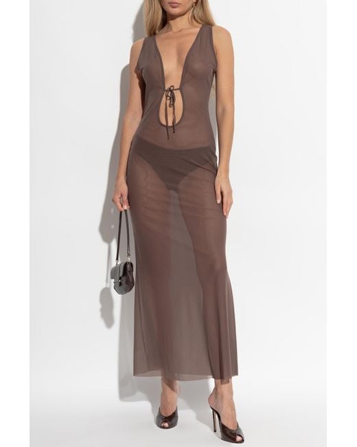 Bondeye Brown "Harper Maxi" Dress