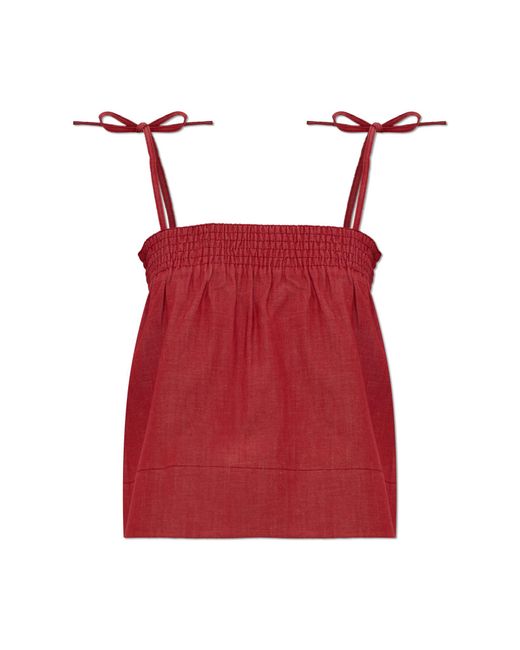 A.P.C. Red Strap Top
