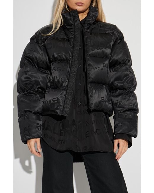 Balenciaga Black Down Jacket
